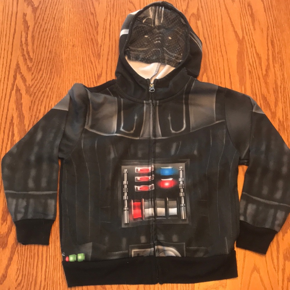 Toddler boy zip up Star Wars hoodie