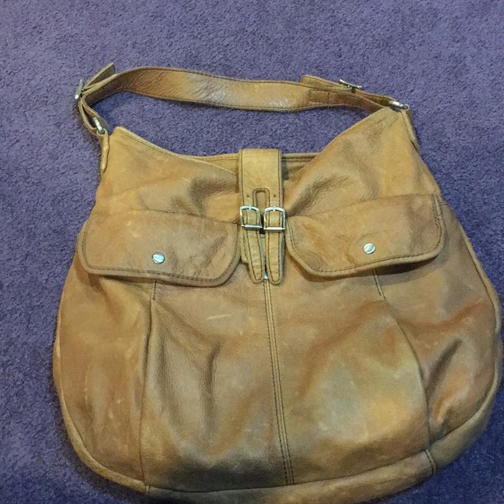 Jcrew leather tote!