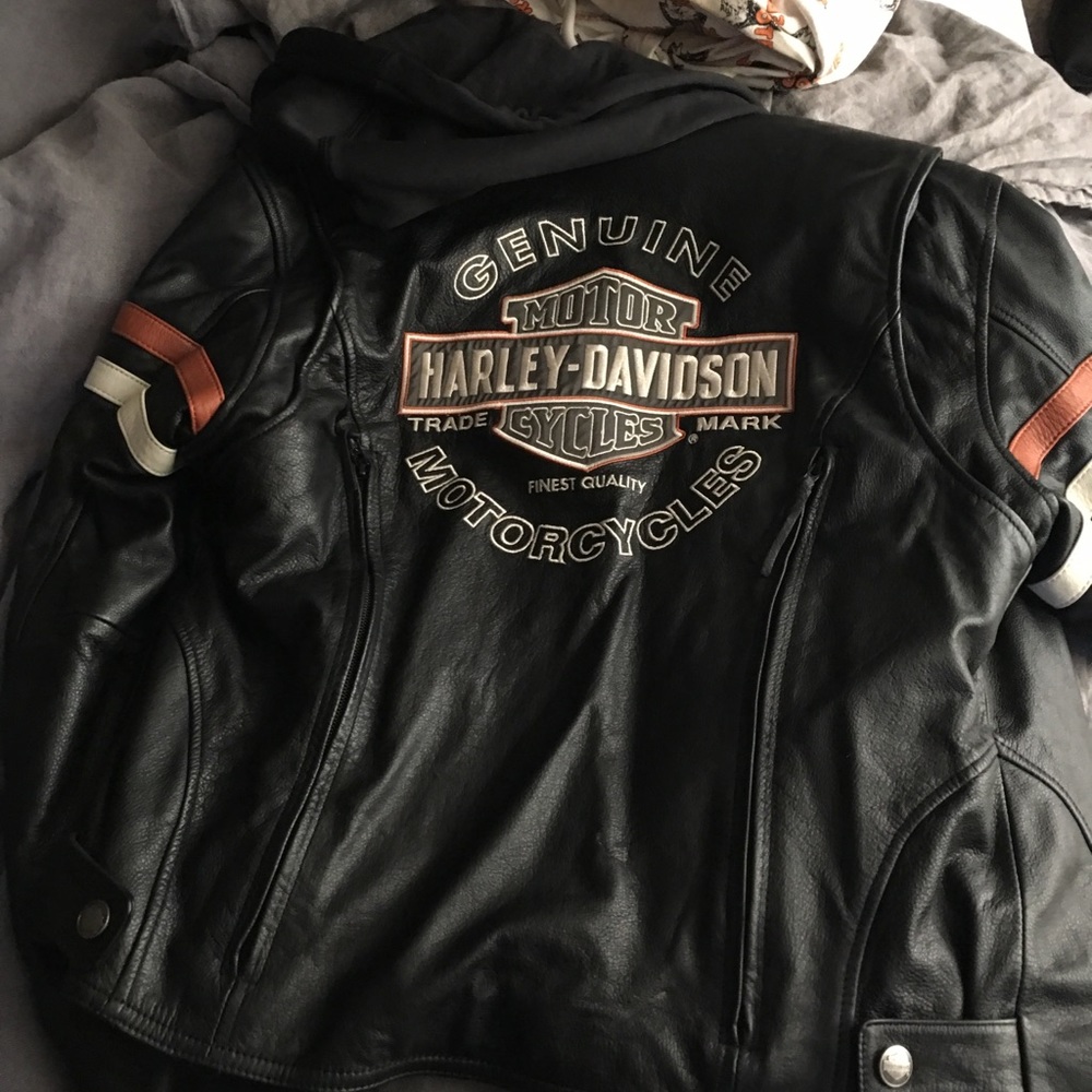 Harley Davidson leather women’s jacket