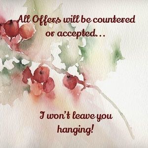 ALL offers will receive a reply!!