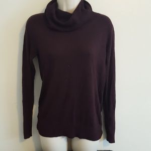 Eggplant turtleneck