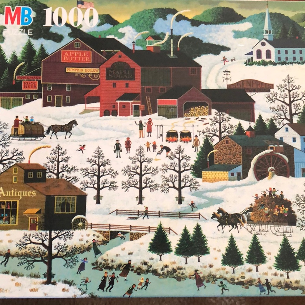 Charles Wysocki’s Collectible Jigsaw Puzzle
