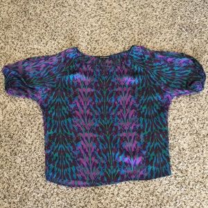 Express Shoulder Cut Out Blouse