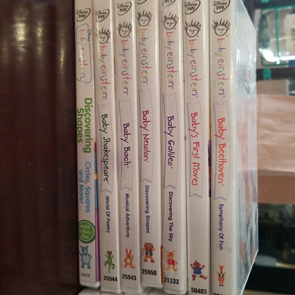 Set of Baby Einstein DVD's