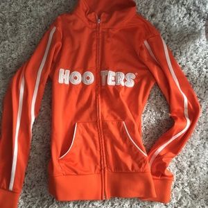 Authentic Hooters warmup jacket