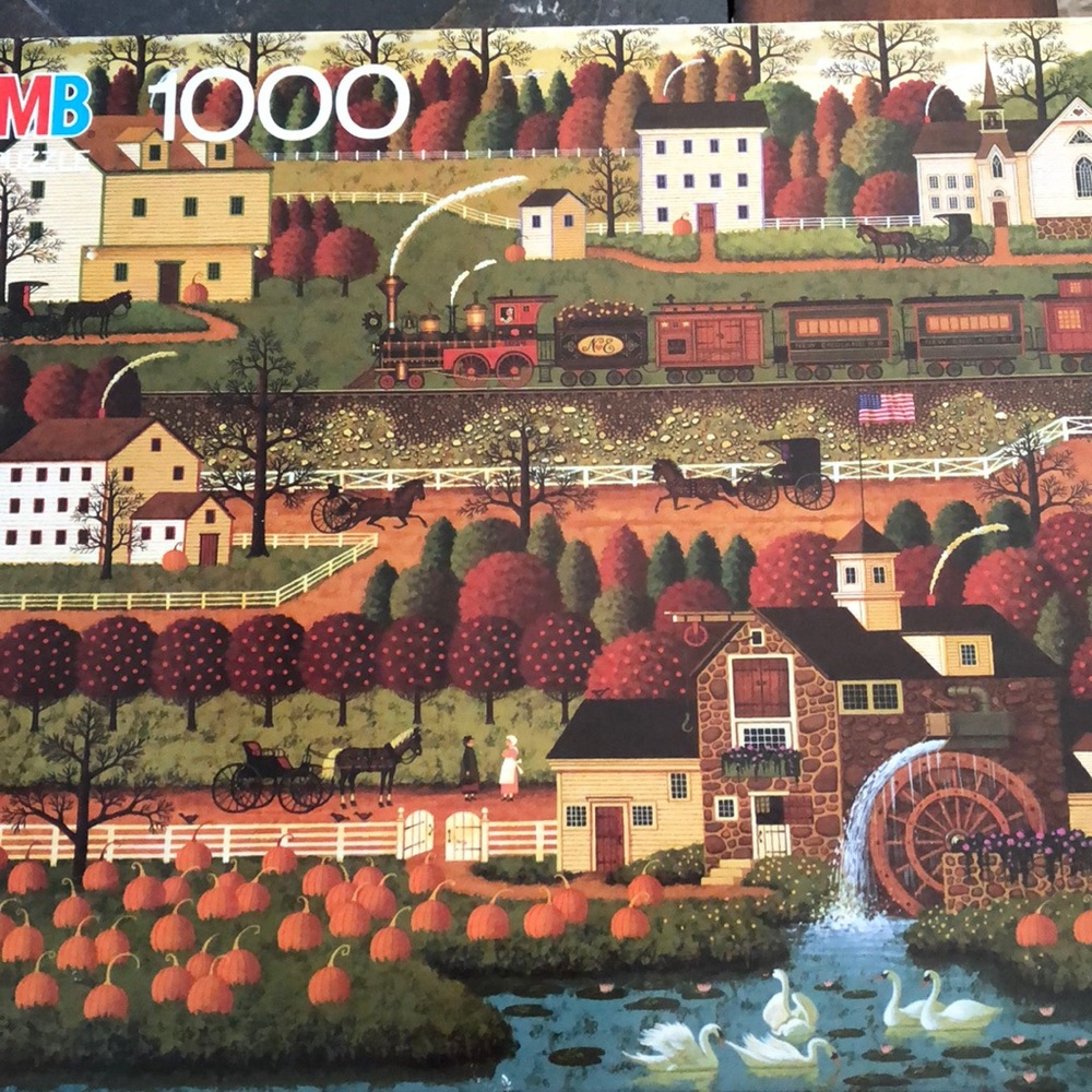 Charles Wysocki’s Collectible Jigsaw Puzzle