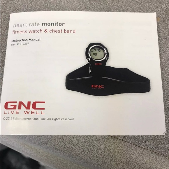 GNC LIVE WELL HEART RATE MONITOR - Picture 4 of 4
