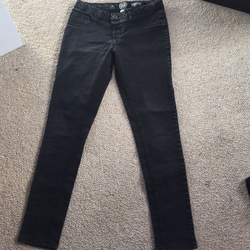 Black Jeggings