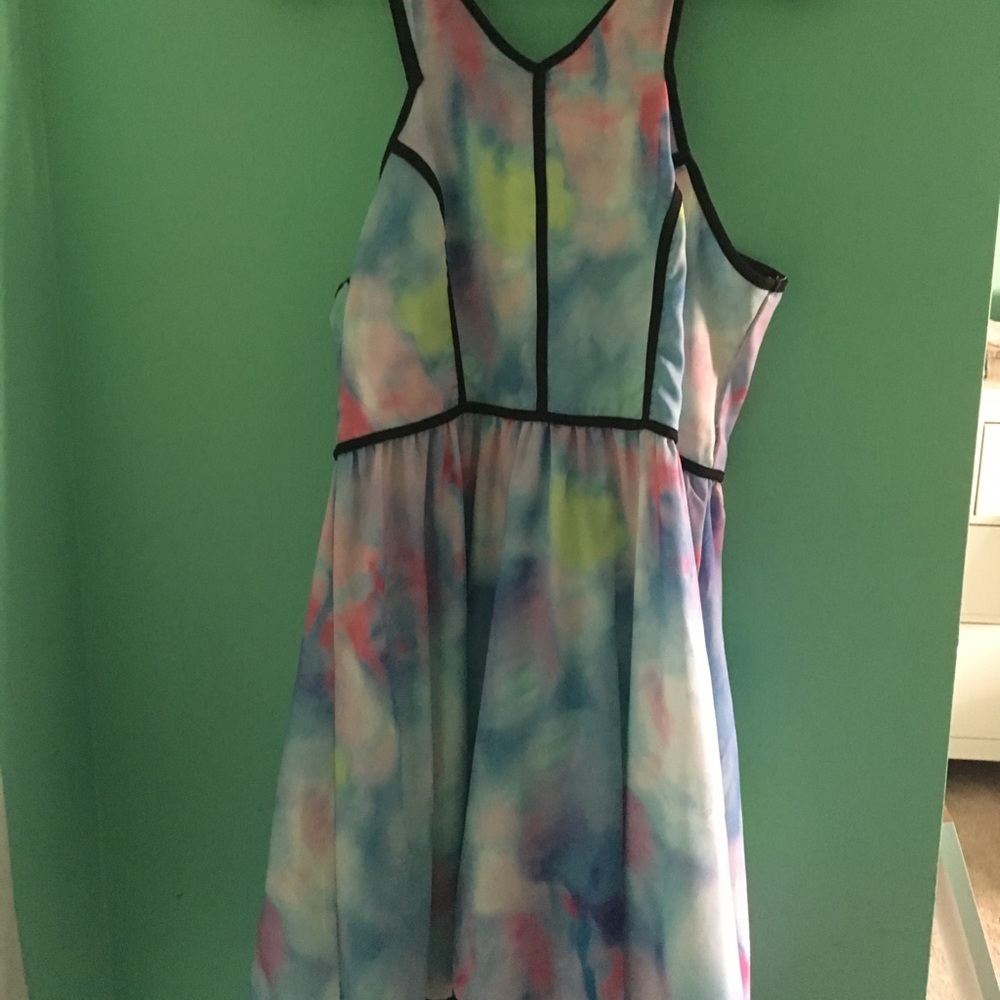 tye dye dress