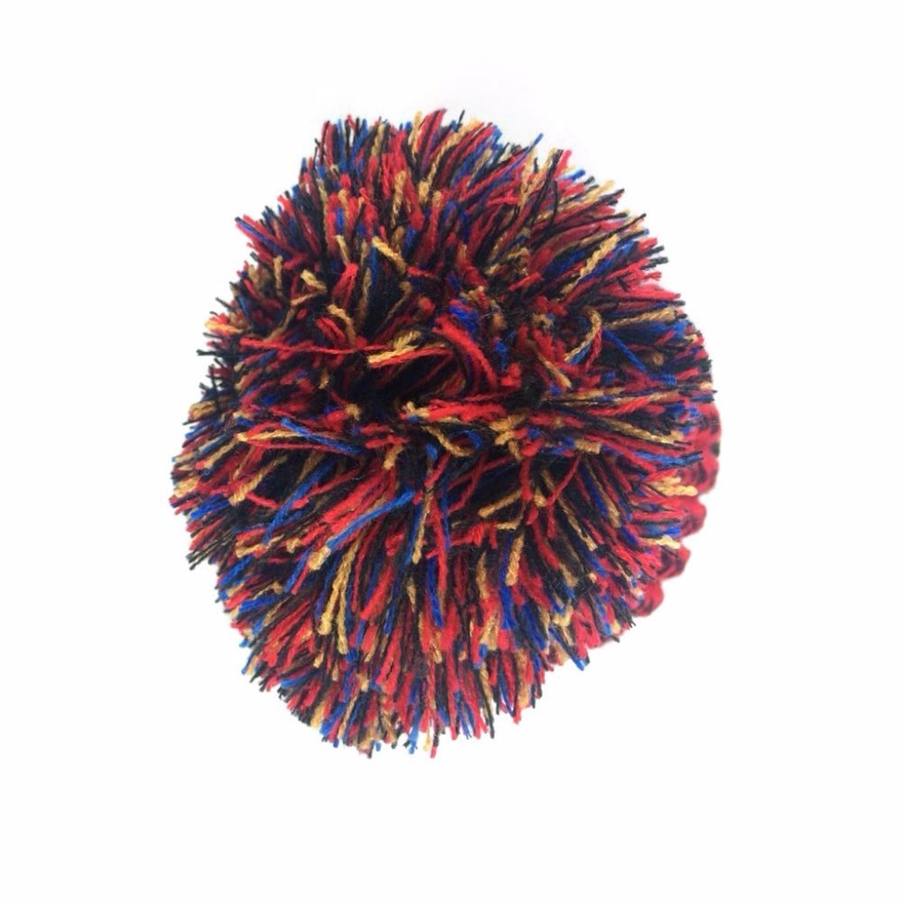 Women Wool Pom Pom Hat - Picture 3 of 4