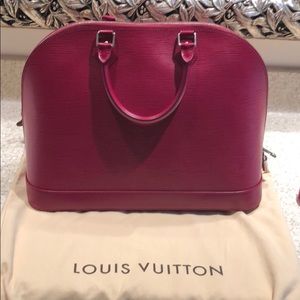 Louis Vuitton handbag.