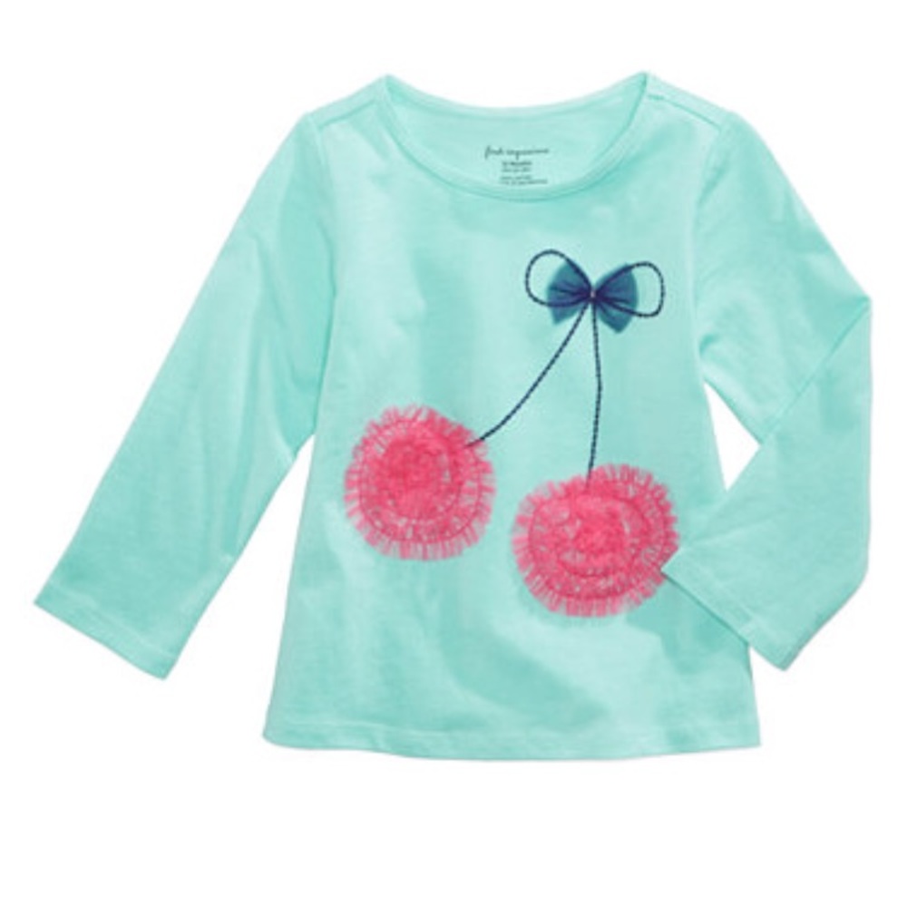 🆕 1st Impressions long sleeve cherries top 🍒