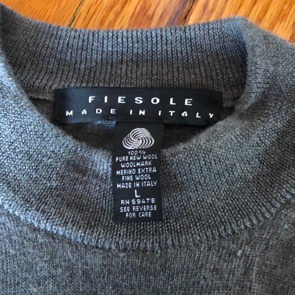Grey wool sweater - Picture 2 of 2