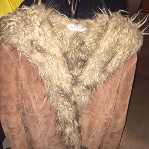 Pure Suede & fur waist coat