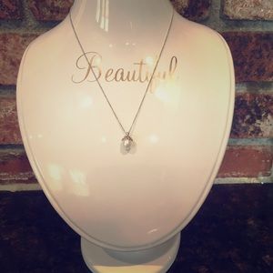 Tiffany & Co Heart Cap Pearl Necklace