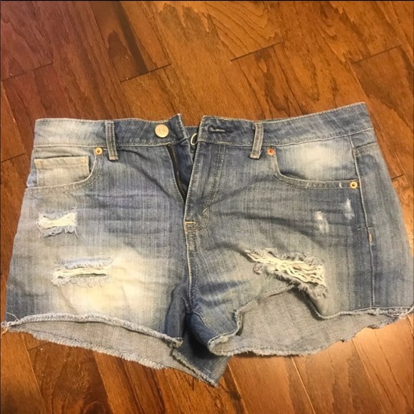 Blue denim daisy dukes Aeropostale size 8 - Picture 1 of 4