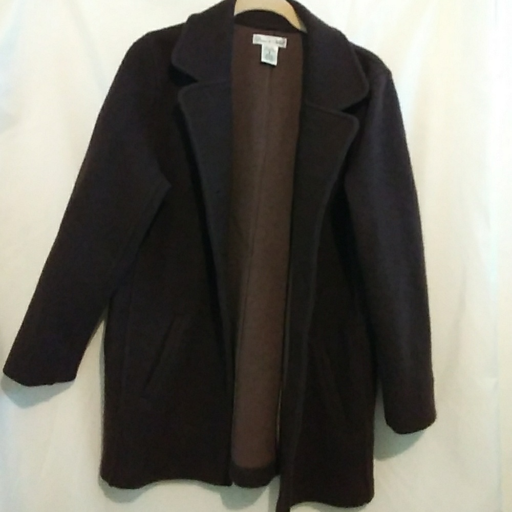 SALE!!  EUC Deane & White wool jacket Brown Small