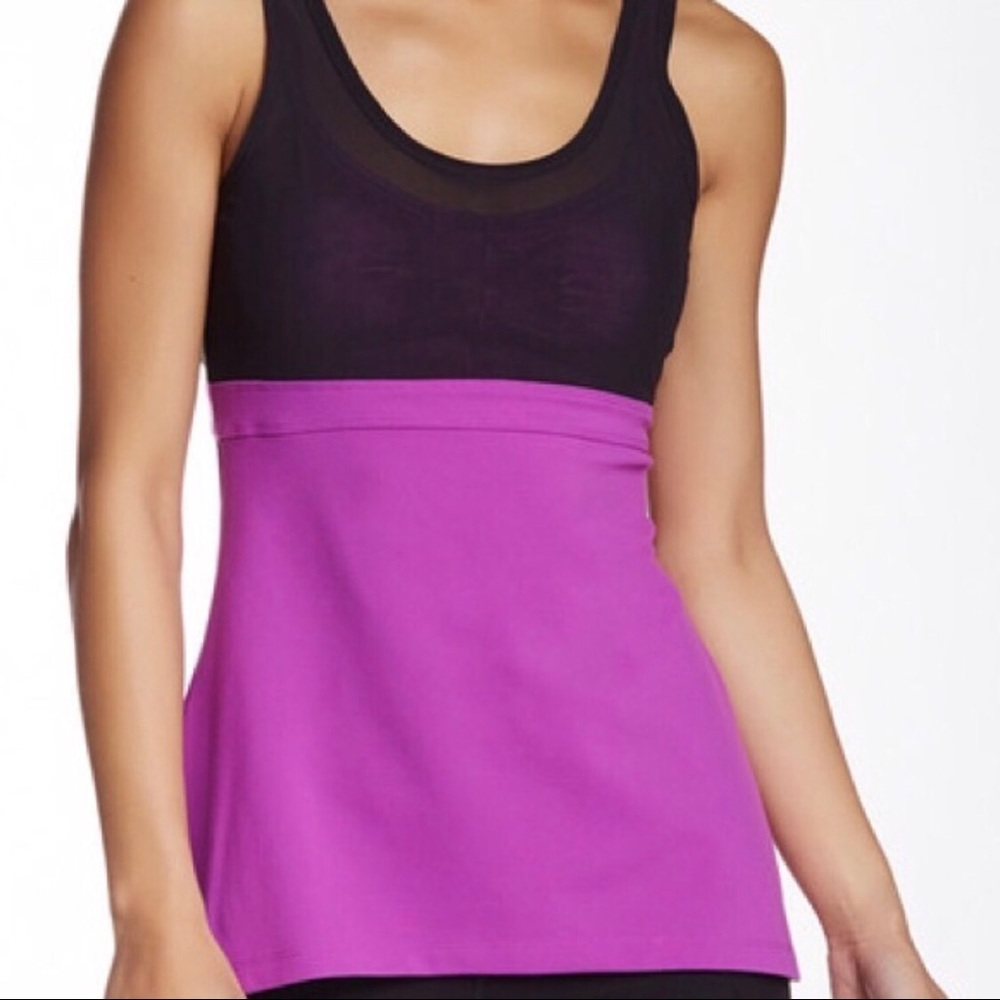💕Black/Purple high quality Zobha tank Size 4-6💕