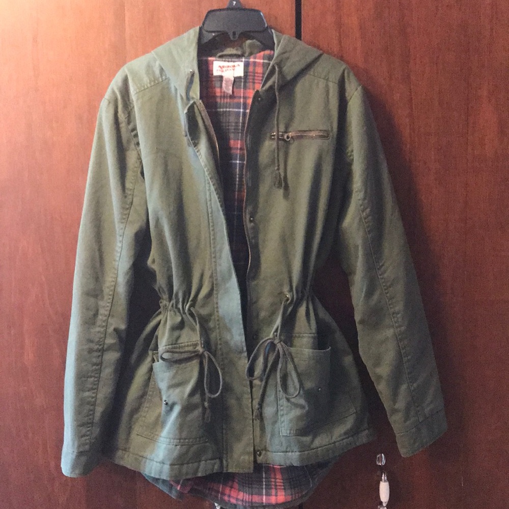 Arizona Jeans Flannel Lined Jacket
