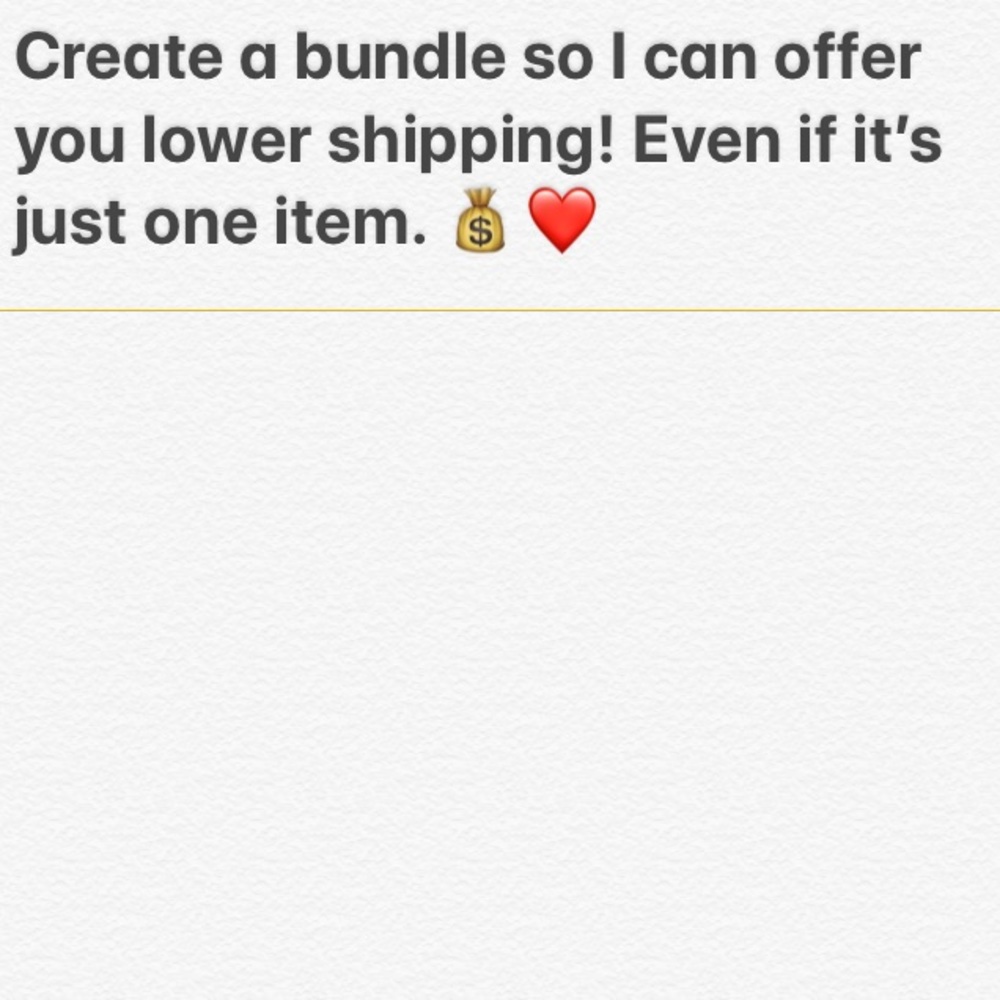 Lower Shipping Bundle Offer! Create A Bundle! - image 1