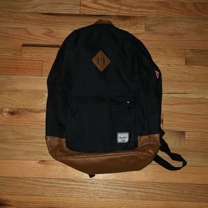 Classic Black Herschel Backpack