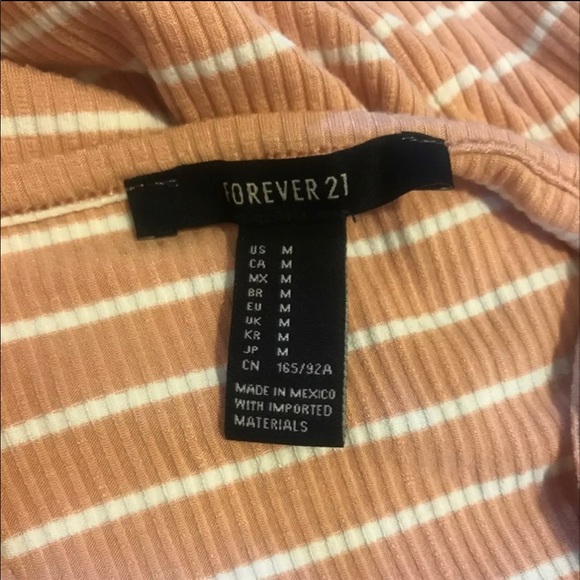 Beige striped spaghetti strap dress (forever 21) - Picture 3 of 3