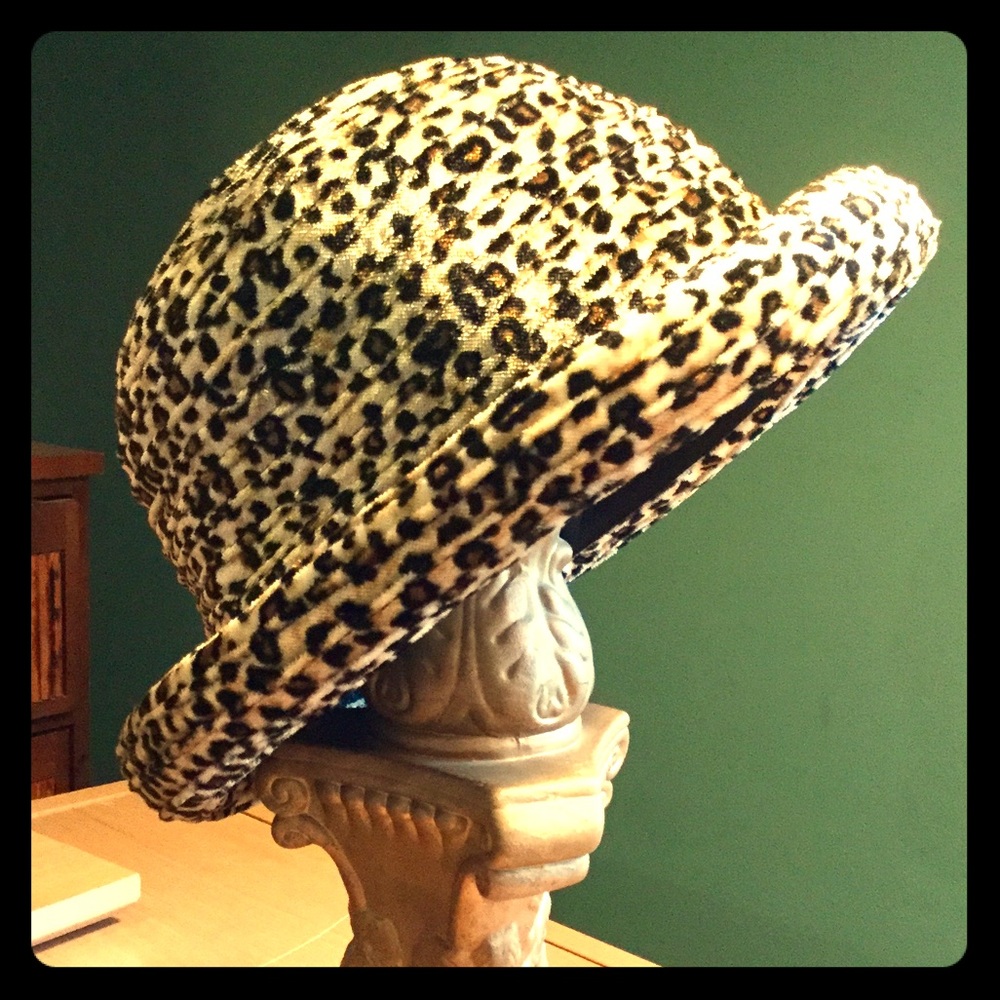 Leopard Print Hat