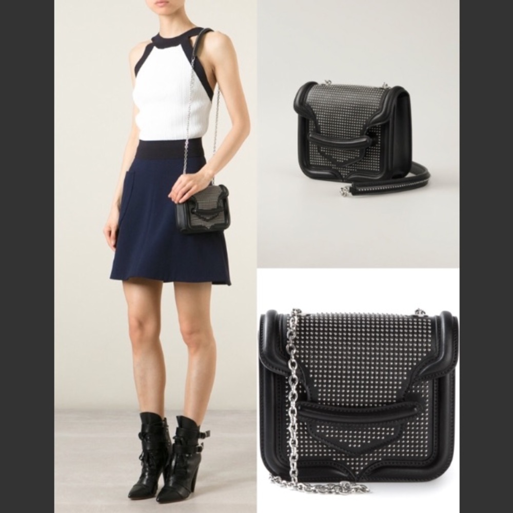 Sold Like New ALEXANDER MCQUEEN mini Heroine Bag