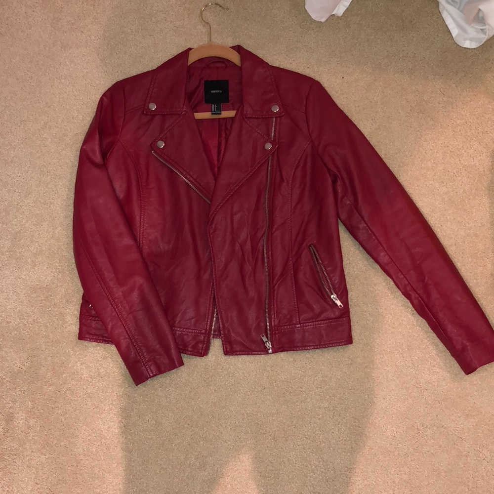 Forever 21 leather jacket