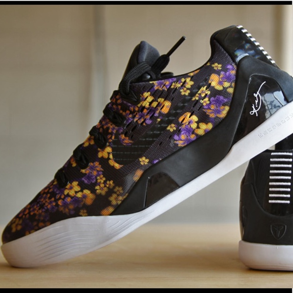 Nike Kobes with floral print