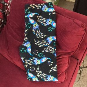 Gorgeous Peacock Leggings