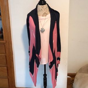 Cascading cardigan