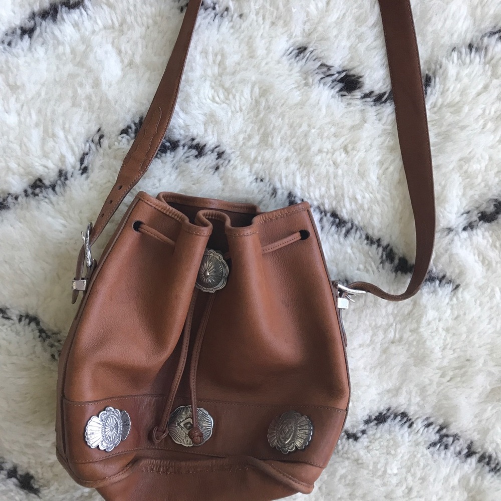 Vintage Western Bucket Bag