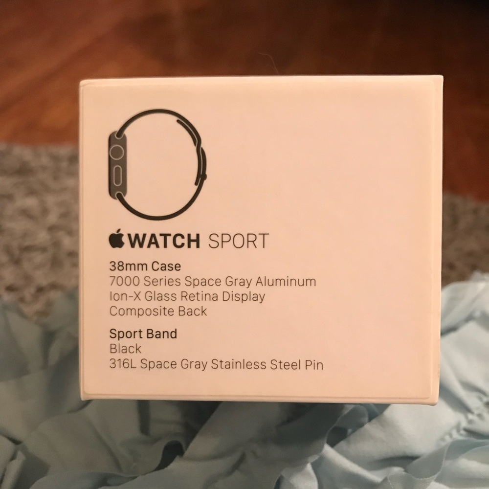 Apple Watch Sport. 38mm Case. 1st Generation.