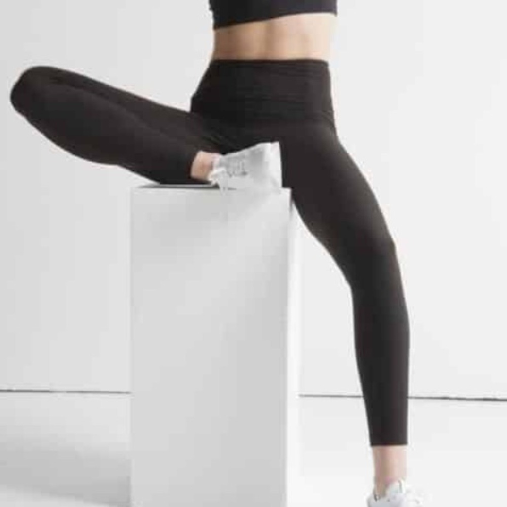 Girlfriend Collective black leggings