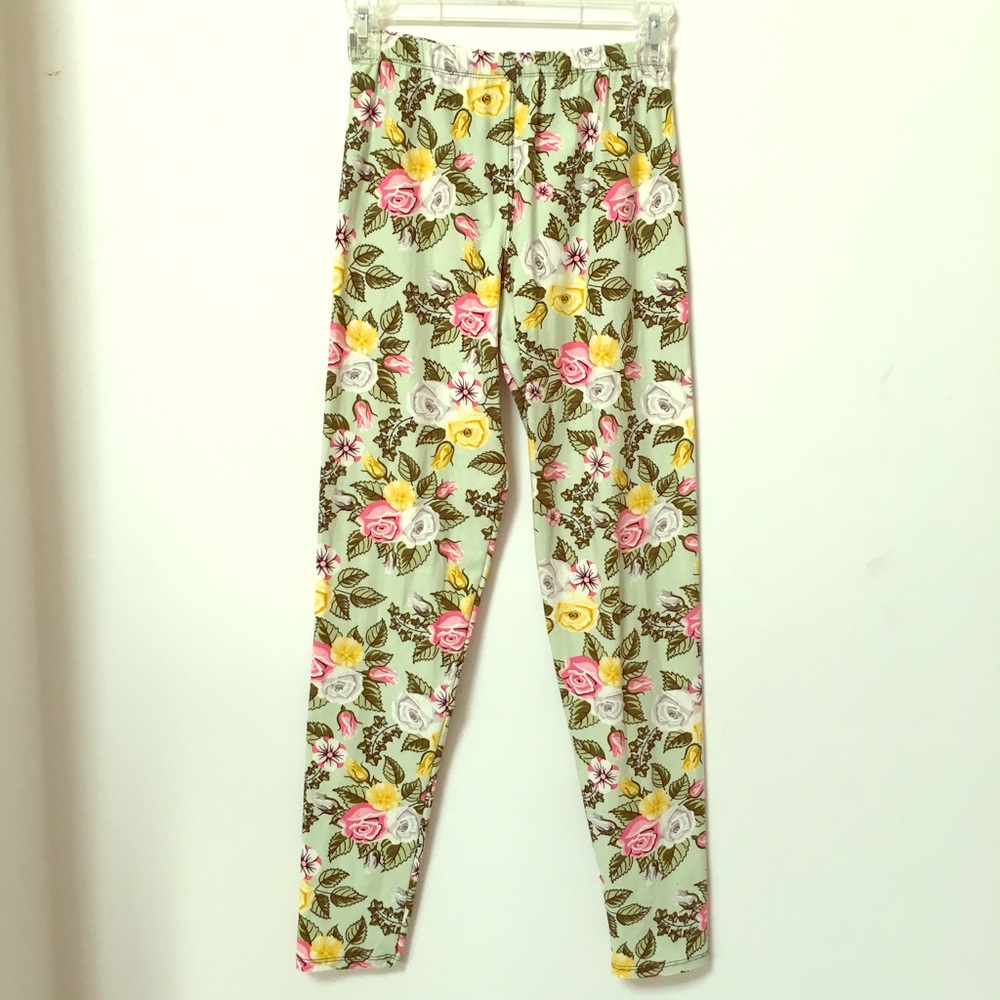 Floral Print Leggings