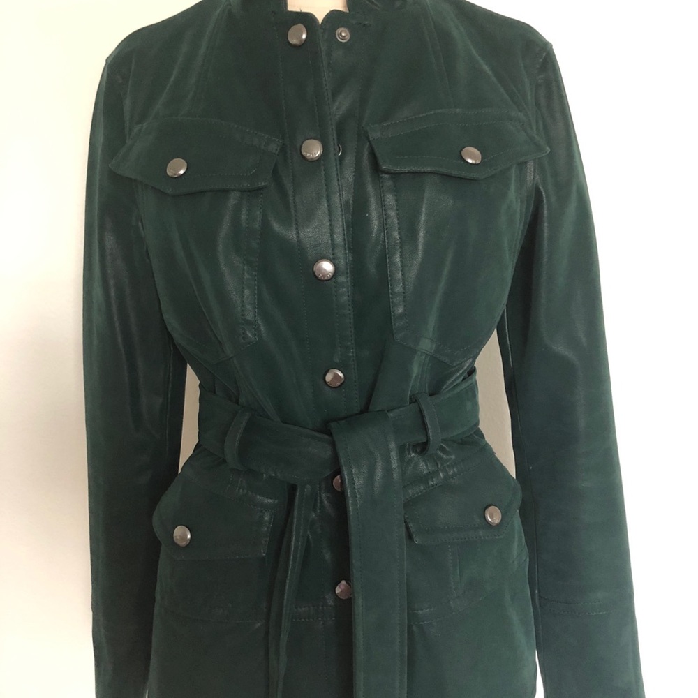 Green guess jacket 🧥