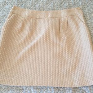 Cute shimmer mini skirt with pockets!