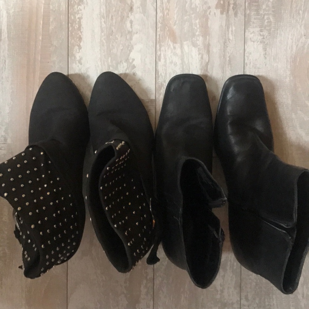 Black booties