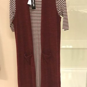 Agnes and Dora Lee Dress and Sweater Vest