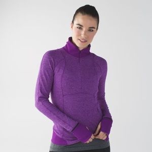 Lululemon Runderful 1/2 Zip, size 8