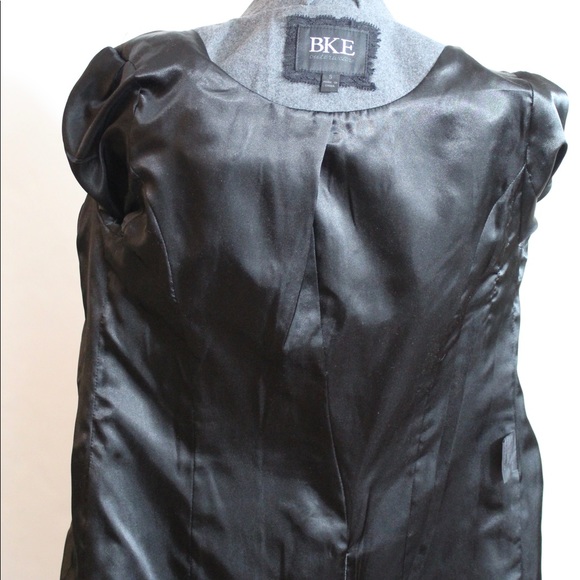 BKE Gray Wool Blend Coat - Picture 3 of 8
