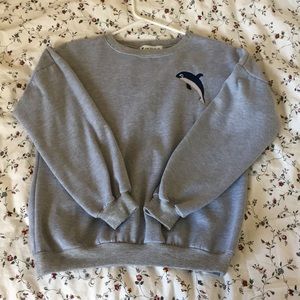 Grey Sea Creature Sweater