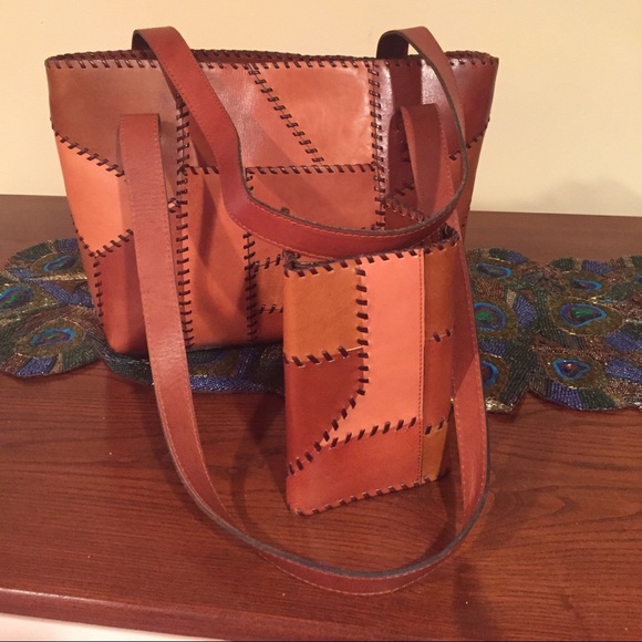 Patricia Nash Handbags - NWT Patricia Nash Patchwork tote shoulder bag
