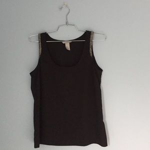 H&M Tank Top with Silver Detail