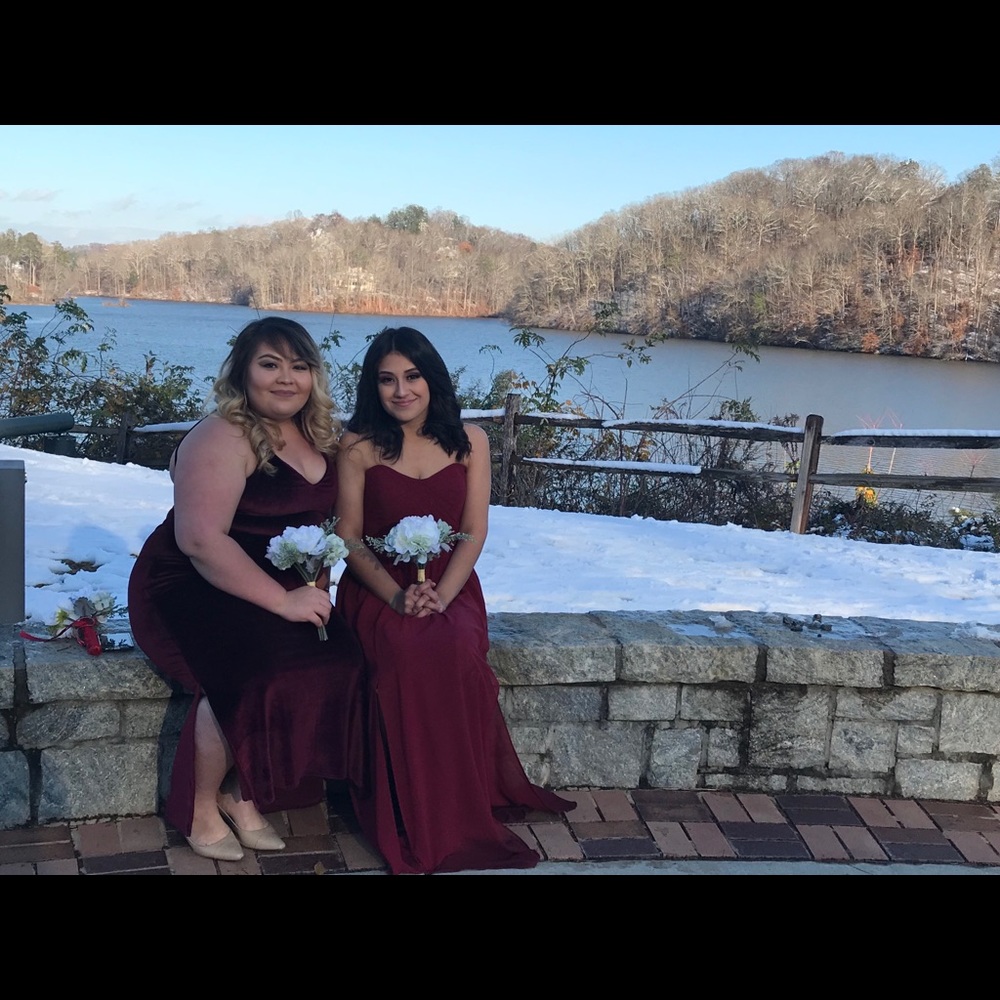 Burgundy bridesmaid dresses