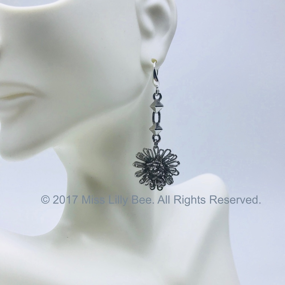 Urchin Drop Earrings