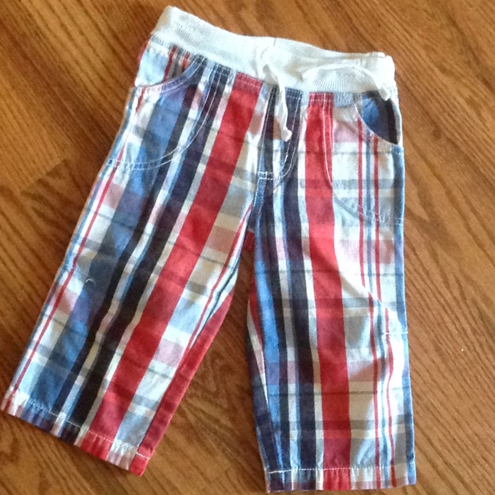 Baby Boden Plaid Pants 18-24m