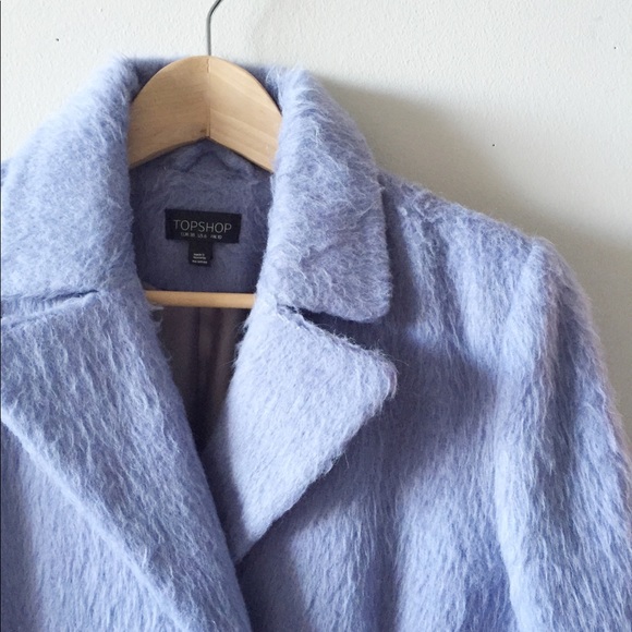 Topshop Jackets & Blazers - Topshop fuzzy coat