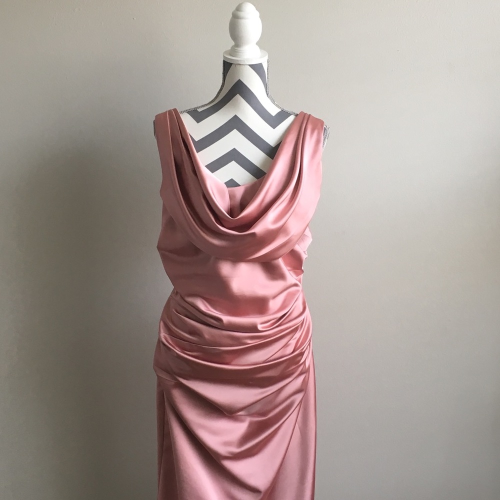 Beautiful David’s Bridal semi-formal dress SZ 18